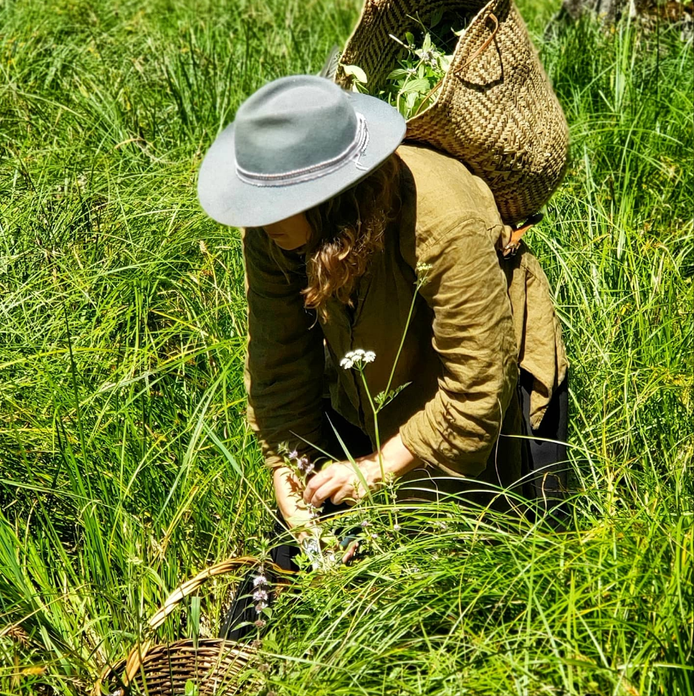 Beurre à lèvres à la menthe sauvage