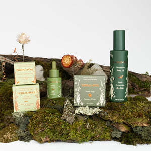 Rituel forestier de la tête aux pieds