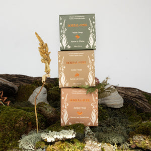 Coffret trio de savons